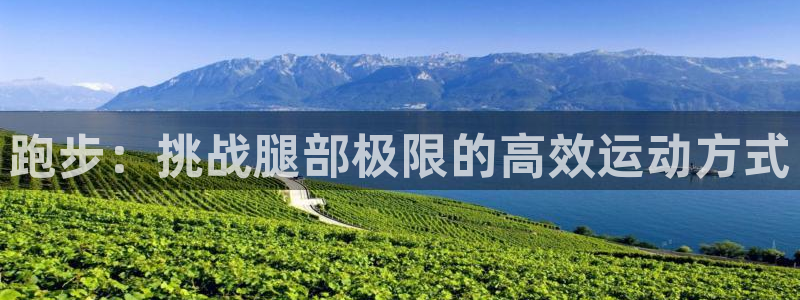 谈球吧体育：跑步：挑战腿部极限的高效运动方式